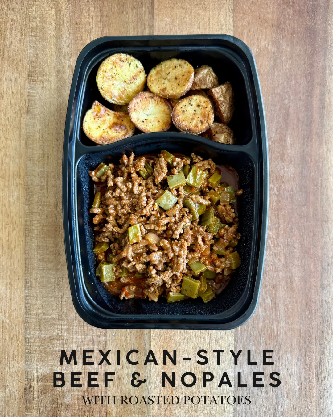 Mexican style beef with nopales